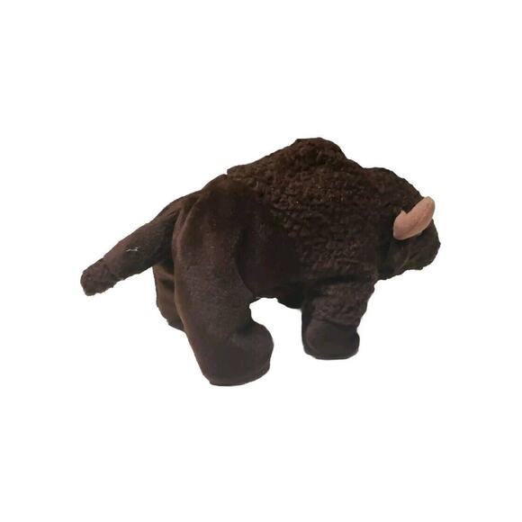 Ty Beanie Babies Roam the Buffalo, 1998 PE Pellets, Great Used Condition - Picture 3 of 4